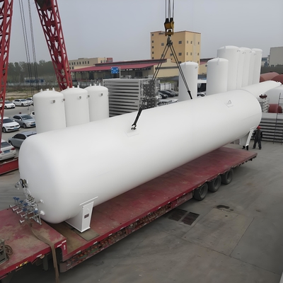 উলম্ব ৫ M3-300 M3 তরলীকৃত প্রাকৃতিক গ্যাস LNG-এর জন্য ক্রায়োজেনিক পরিবহন ট্যাঙ্ক