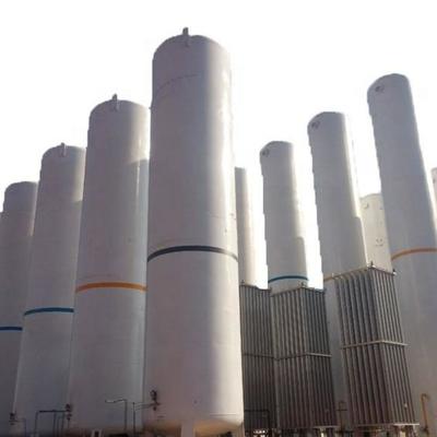 5 m³-100 m³ ক্রায়োজেনিক তরল স্টোরেজ ট্যাঙ্ক ASME
