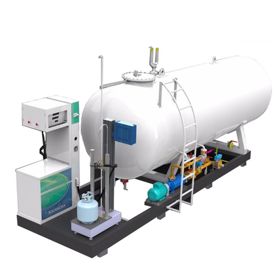 1000L LPG গ্যাস ফিলিং স্টেশন 40cbm, 2.5Mpa অটো এলপিজি ফিলিং স্টেশন