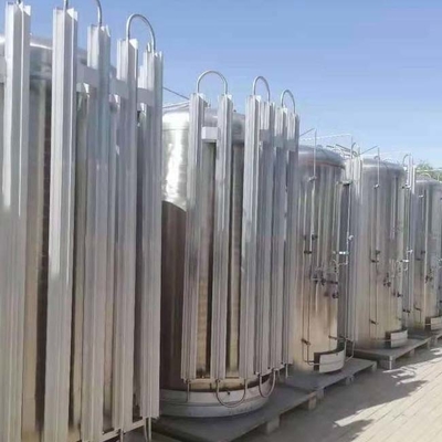 ভ্যাকুয়াম মাইক্রো বাল্ক Co2 ট্যাঙ্ক 3m3 ডাবল লেয়ার মোবাইল ক্রায়োজেনিক