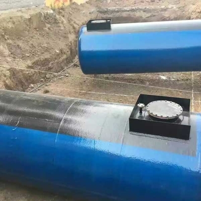 তেল ও গ্যাস শিল্পে 30cbm স্টোরেজ ট্যাঙ্ক 60000 লিটার SF ভূগর্ভস্থ