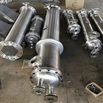 150kw শেল টিউব হিট এক্সচেঞ্জার 4000x4000x200mm উচ্চ তাপমাত্রা