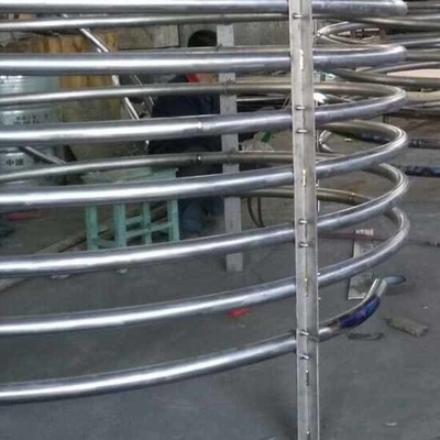 ভাসমান কয়েল টিউব হিট এক্সচেঞ্জার 200mm 2.1MPA বিশুদ্ধ টাইটানিয়াম