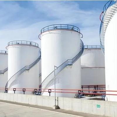 অনুভূমিক শিল্প গ্রেড অপরিশোধিত তেল / ডিজেল জ্বালানী / ভারী জ্বালানী তেল সংরক্ষণ ট্যাঙ্ক ৩০০ ঘনমিটার - ১0000 ঘনমিটার
