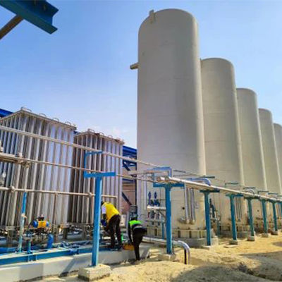 5m3 16 বার তরল অক্সিজেন ক্রায়োজেনিক স্টোরেজ ভ্যান