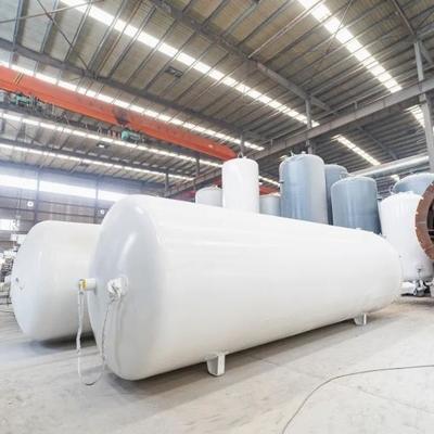 রাসায়নিক শিল্পের জন্য 50m3 0.8Mpa অনুভূমিক ক্রায়োজেনিক LNG স্টোরেজ ট্যাঙ্ক
