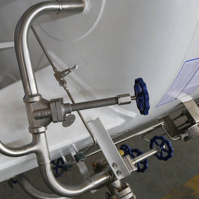 ASME শিল্পক স্টেইনলেস স্টিল তরল l ক্রায়োজেনিক সংরক্ষণ ট্যাঙ্ক