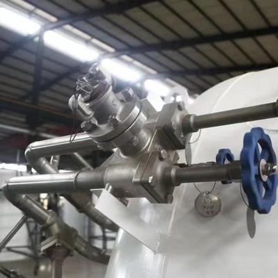 10000L 20000L এবং 30000L ক্রায়োজেনিক স্টোরেজ ট্যাংক 8 বার 16 বার এবং 23 বার ট্যাঙ্ক