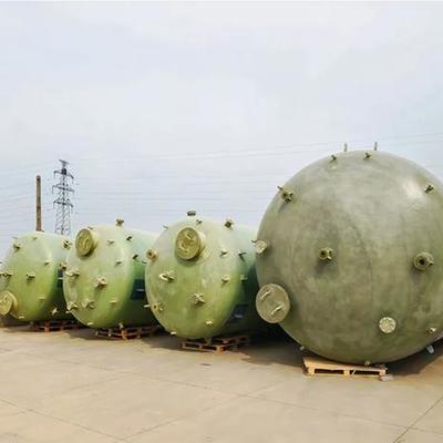 অনুভূমিক ডাবল দেয়াল ভূগর্ভস্থ জ্বালানী সঞ্চয় ট্যাংক 10-200m3