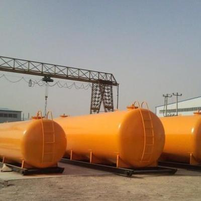 অনুভূমিক ডাবল দেয়াল ভূগর্ভস্থ জ্বালানী সঞ্চয় ট্যাংক 10-200m3