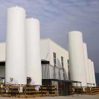 LNG LOX-এর জন্য 5-100 টন ক্রায়োজেনিক স্টোরেজ ট্যাঙ্ক -196°C থেকে 50°C