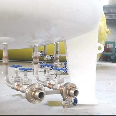 ৩০ ঘনমিটার ৮ বার ক্রায়োজেনিক তরল স্টোরেজ ট্যাঙ্ক, LN₂ এর জন্য