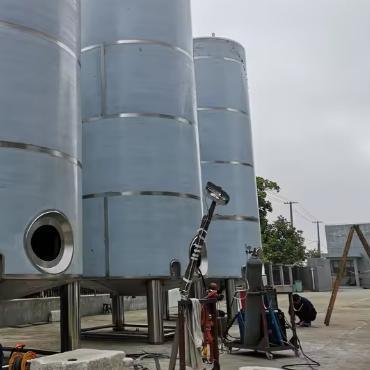 50m³ এলএনজি স্টোরেজ ট্যাঙ্ক 0.5-25 বার চাপ সীমা