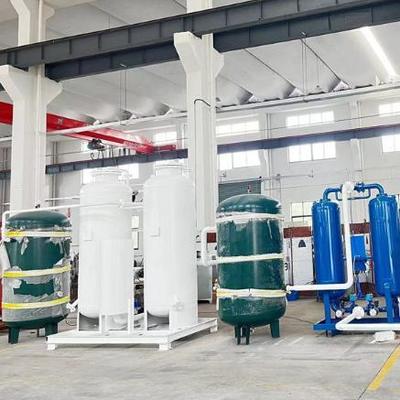 ফার্মা শিল্পের জন্য উচ্চ ক্ষমতা 1-2000m3/h পিএসএ নাইট্রোজেন জেনারেটর 220-575V ভোল্টেজ এবং 12 মাসের ওয়ারেন্টি সহ