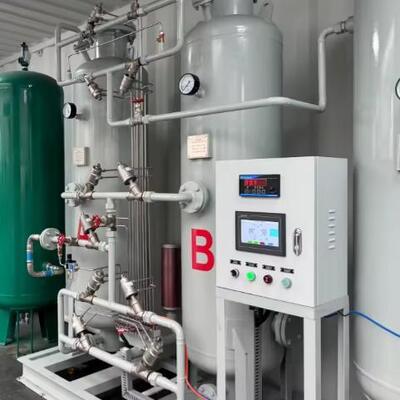 খাদ্য প্যাকেজিং এবং পরীক্ষাগার ব্যবহারের জন্য 5Nm3/hr 99.99% PSA নাইট্রোজেন জেনারেটর