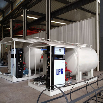 1000L LPG গ্যাস ফিলিং স্টেশন 40cbm, 2.5Mpa অটো এলপিজি ফিলিং স্টেশন
