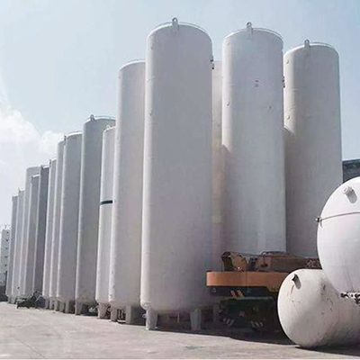 0.8MPa 25m3 ক্রায়োজেনিক স্টোরেজ ট্যাঙ্ক 2.16MPa বড় তরল নাইট্রোজেন তাপ নিরোধক