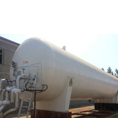 অনুভূমিক ক্রায়োজেনিক স্টোরেজ ট্যাঙ্ক 20m3 0.8mpa স্টেইনলেস স্টীল