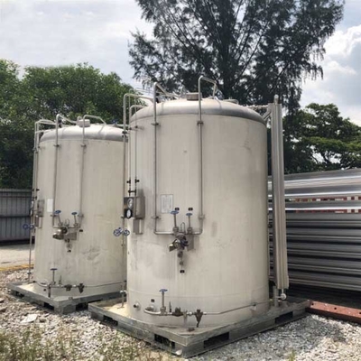 450 লিটার মাইক্রো বাল্ক ট্যাঙ্ক 1.6Mpa উল্লম্ব 2m3 ক্রায়োজেনিক তরল অক্সিজেন