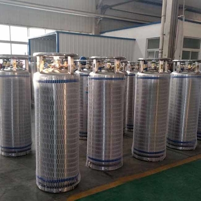 180L Cryogenic Dewar সিলিন্ডার 600 লিটার, 210l CO2 দেবার ট্যাঙ্ক