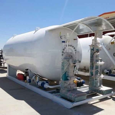 Q345R মোবাইল এলপিজি গ্যাস ফিলিং স্টেশন 30000L 5000L