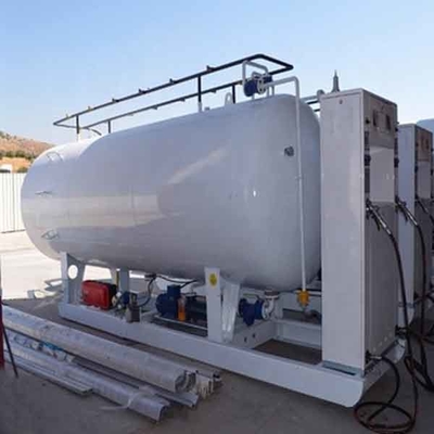 Q345R মোবাইল এলপিজি গ্যাস ফিলিং স্টেশন 30000L 5000L