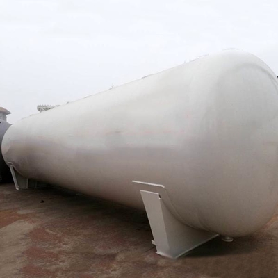 Q345R 50cbm LPG গ্যাস স্টোরেজ ট্যাঙ্ক, 100m3 তরল পেট্রোলিয়াম ট্যাঙ্ক