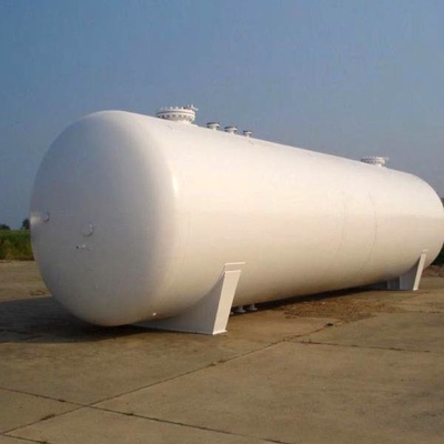 1.6Mpa 75m3 LPG বাল্ক স্টোরেজ 20cbm লিকুইড প্রোপেন স্টোরেজ