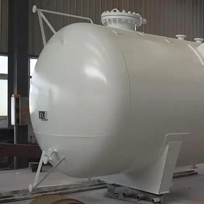 গ্রাউন্ড ট্যাঙ্কের উপরে অনুভূমিক LPG 25m3 Q345R LPG ক্যাবিনেট