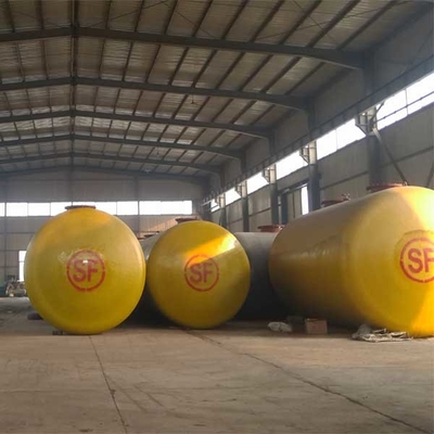 5000L 1.77mpa ফুয়েল অয়েল স্টোরেজ ট্যাঙ্ক SF ডাবল ওয়াল Q345R ডিজেল