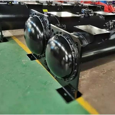 স্পাইরাল ডাবল টিউব শীট হিট এক্সচেঞ্জার 4.0m3/H 8.0m3/H টিউবুলার কনডেনসার