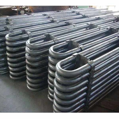 SS304 কয়েল টিউব হিট এক্সচেঞ্জার 50kw অ্যান্টি জারা ফিনড