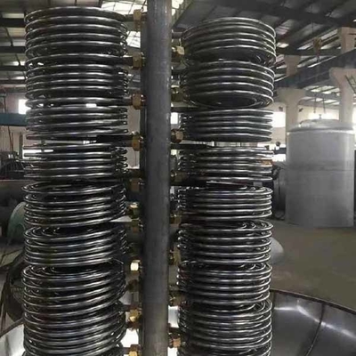 কপার স্টিল ফিনড কয়েল হিট এক্সচেঞ্জার 200v 1.6MPa