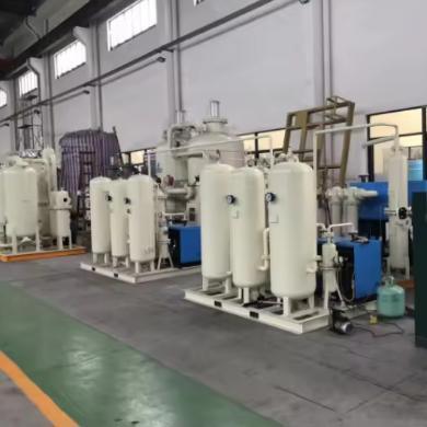 95.0% - 99.9995% বিশুদ্ধতা 3 Nm3/h - 400 Nm3/h পিএসএ নাইট্রোজেন জেনারেটর পরিবেশ বান্ধব নাইট্রোজেন উত্পাদন উদ্ভিদ