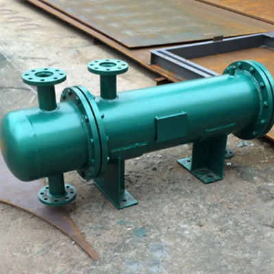 SS304 306 শেল টিউব হিট এক্সচেঞ্জার স্টেইনলেস স্টিল কনডেন্সার